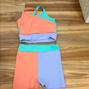 Colorful Kids Activewear Set